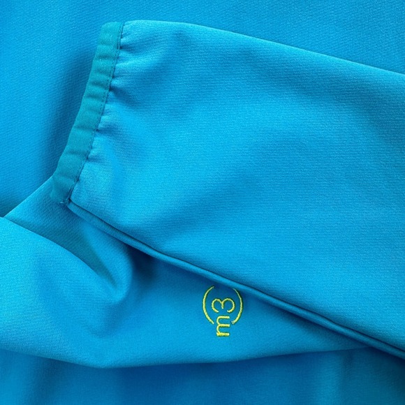 Marmot Womens Tempo Active Jacket Blue Sea Waterproof Adventure Sz Medium EUC - Picture 10 of 16